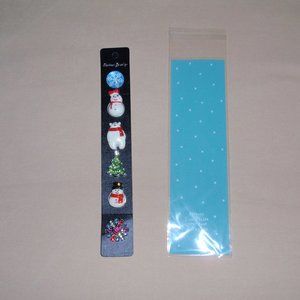 B1G1 SALE Lot of 6 Christmas Winter Themed 18mm Snaps Buttons